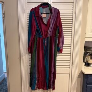 BloomChic Multicolor Long Sleeve Dress